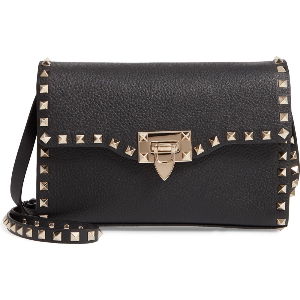 Valentino Garavani Rockstud Leather Crossbody Bag